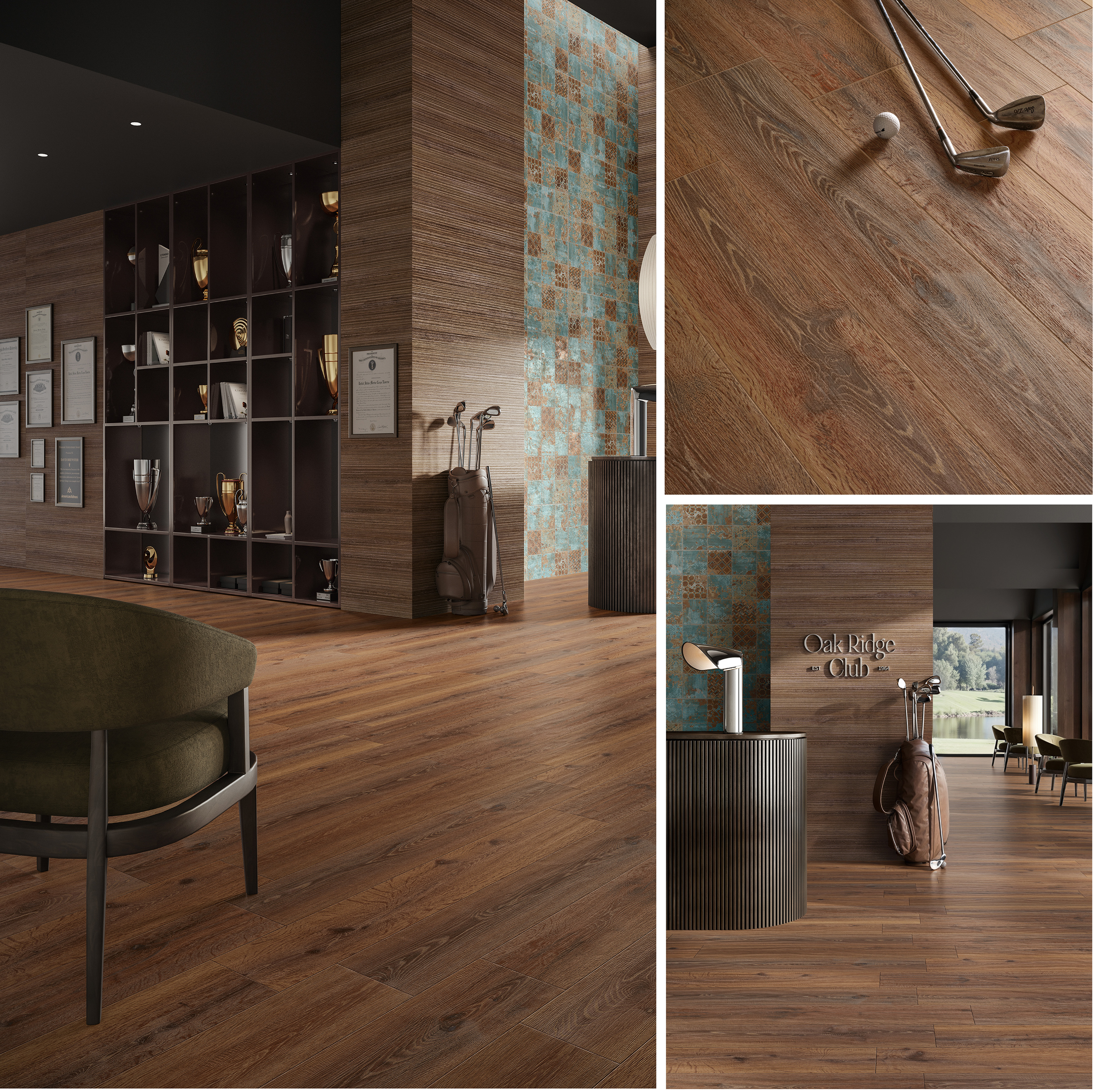 authentic porcelain wood tile